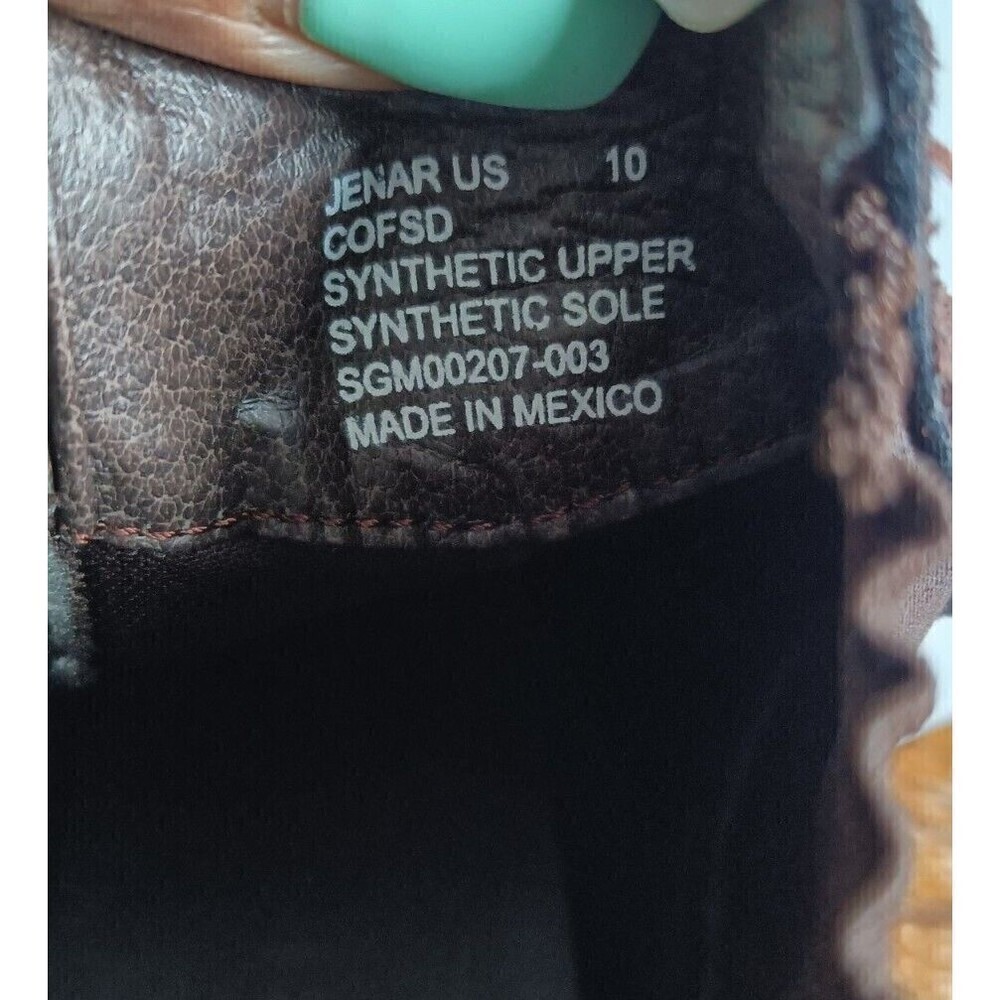 Tahari Ankle Boots Size 10 Womens Brown Suede Pointed Toe Booties Jenar US - Picture 6 of 8